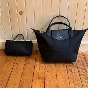 Longchamp Pliage Neo Purse & Cosmetic Bag